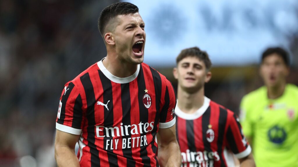 luka jovic esulta