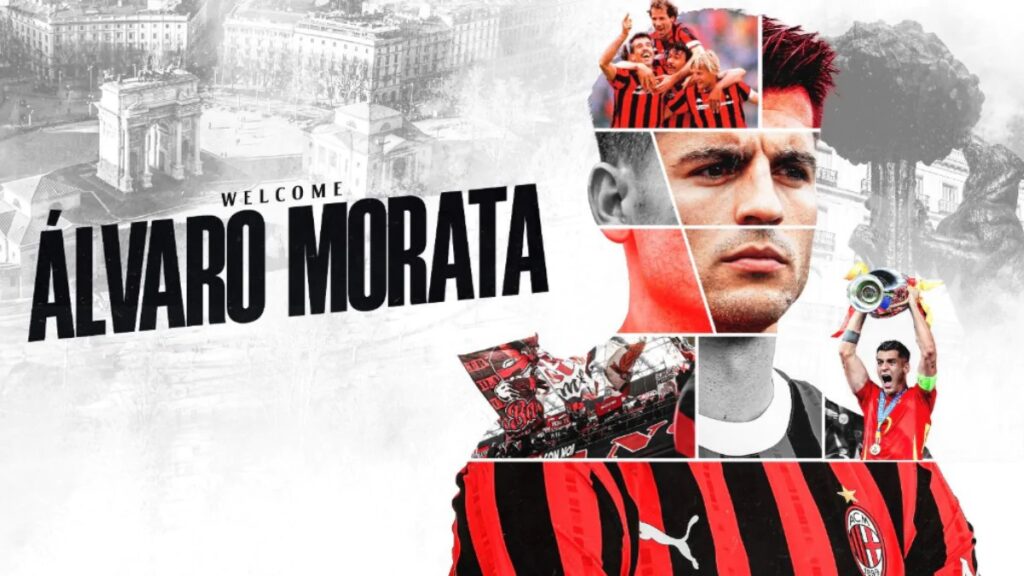 morata ufficialità milan