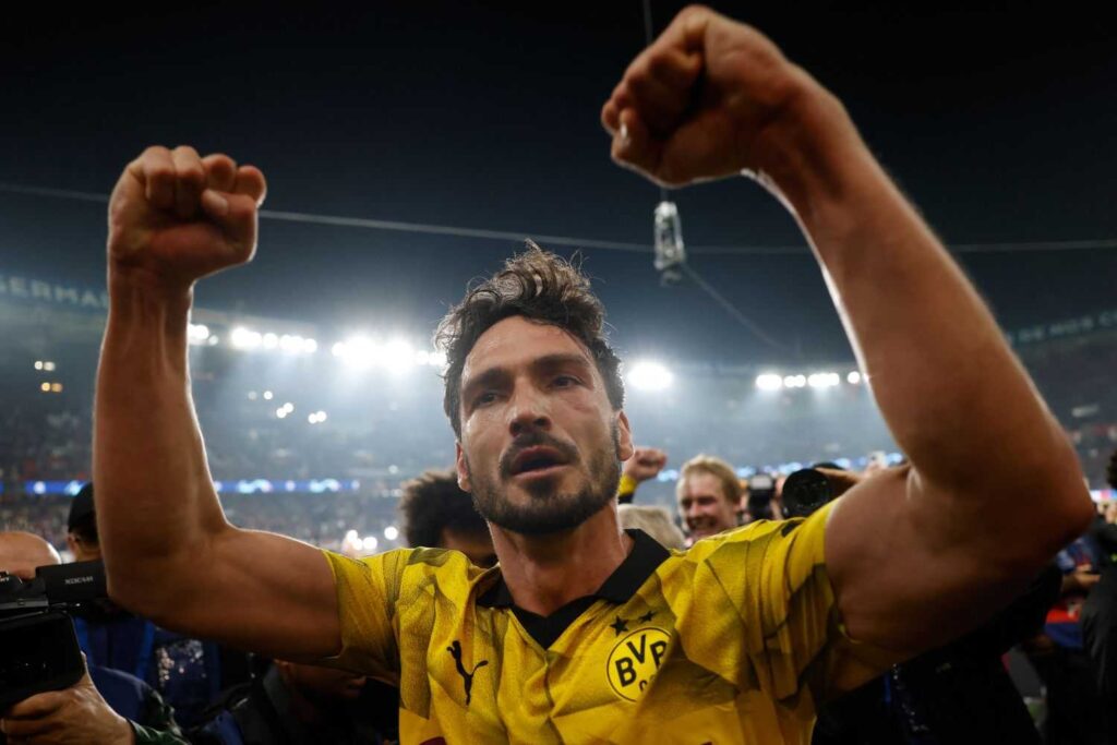hummels esulta