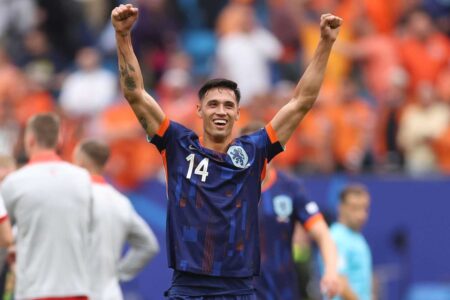 Milan, Tijjani Reijnders trascina l’Olanda. Paulo Fonseca gli cambia ruolo? reijnders esulta olanda