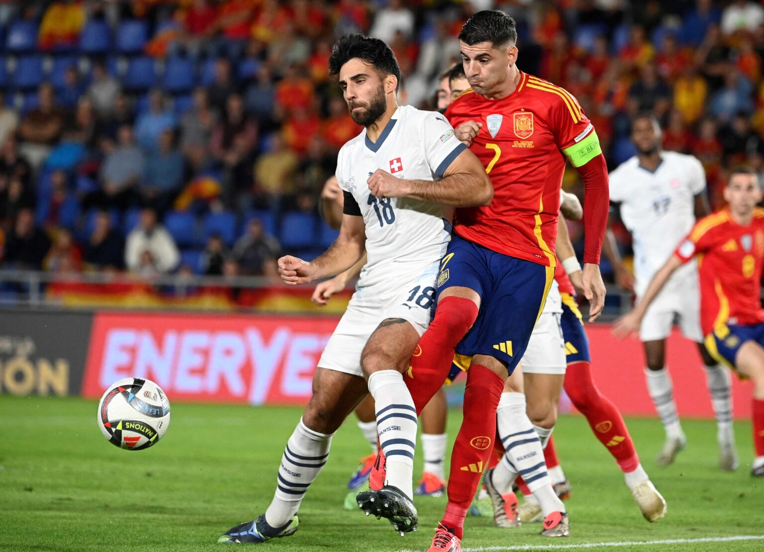 Milan, Alvaro Morata spegne le polemiche e brilla con la sua Spagna. La pagella Milan, Alvaro Morata spegne le polemiche e brilla con la sua Spagna. La pagella
