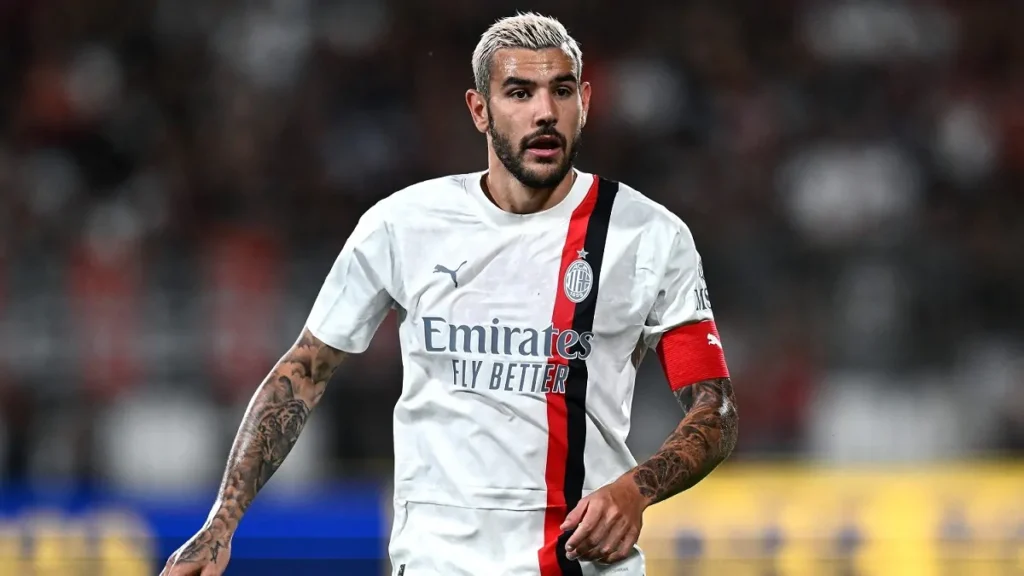 Theo Hernandez Leon Milan Manchester United