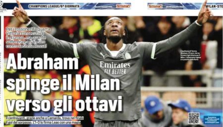Milan, Tammy Abraham spinge Paulo Fonseca verso gli ottavi di finale. Tutti i voti Tammy Abraham Paulo Fonseca