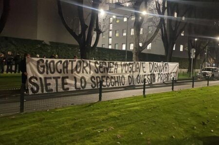 Milan Curva Sud Milano Furlani Ibrahimovic tifosi