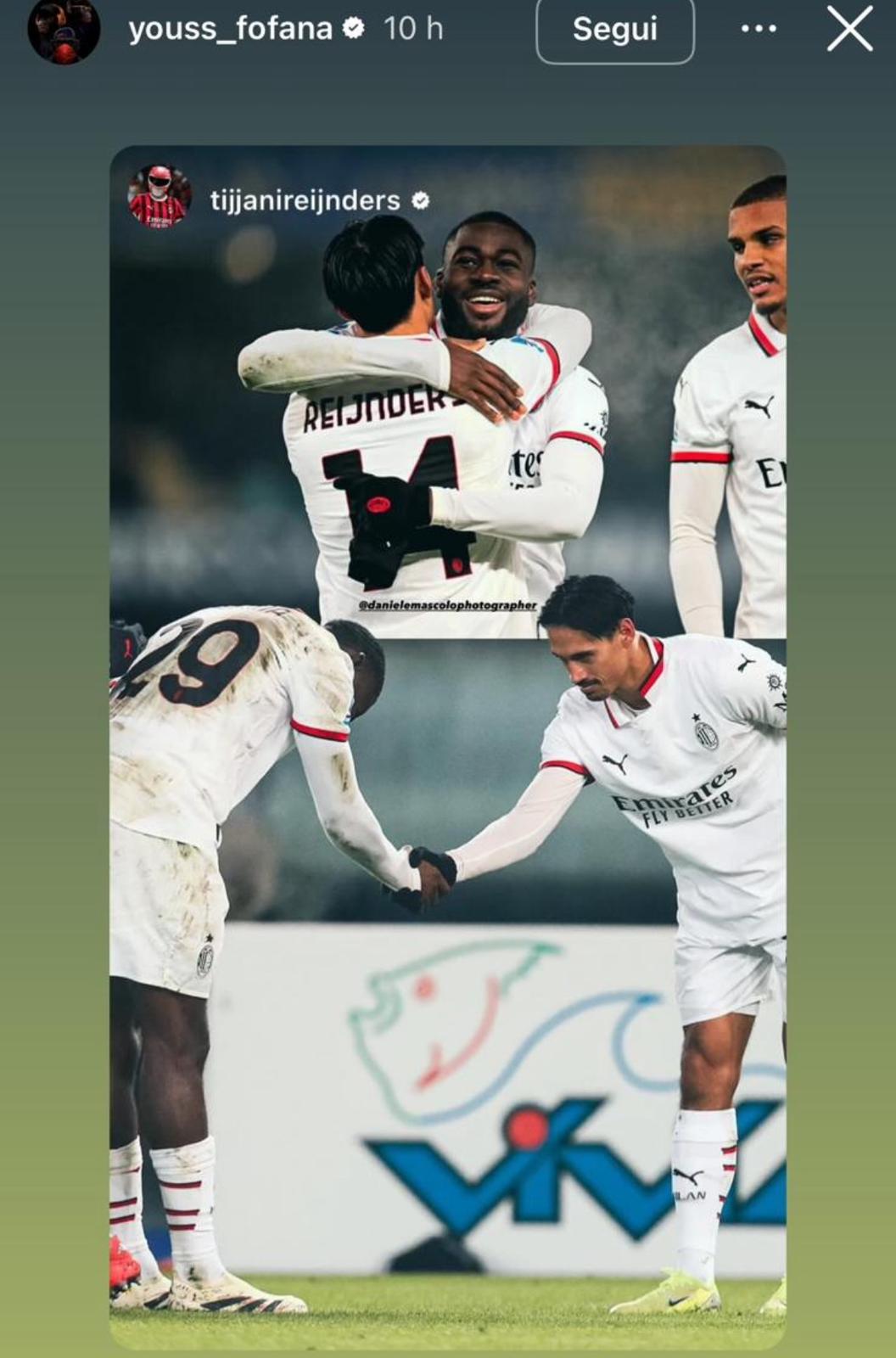 Milan Fofana Reijnders Fonseca