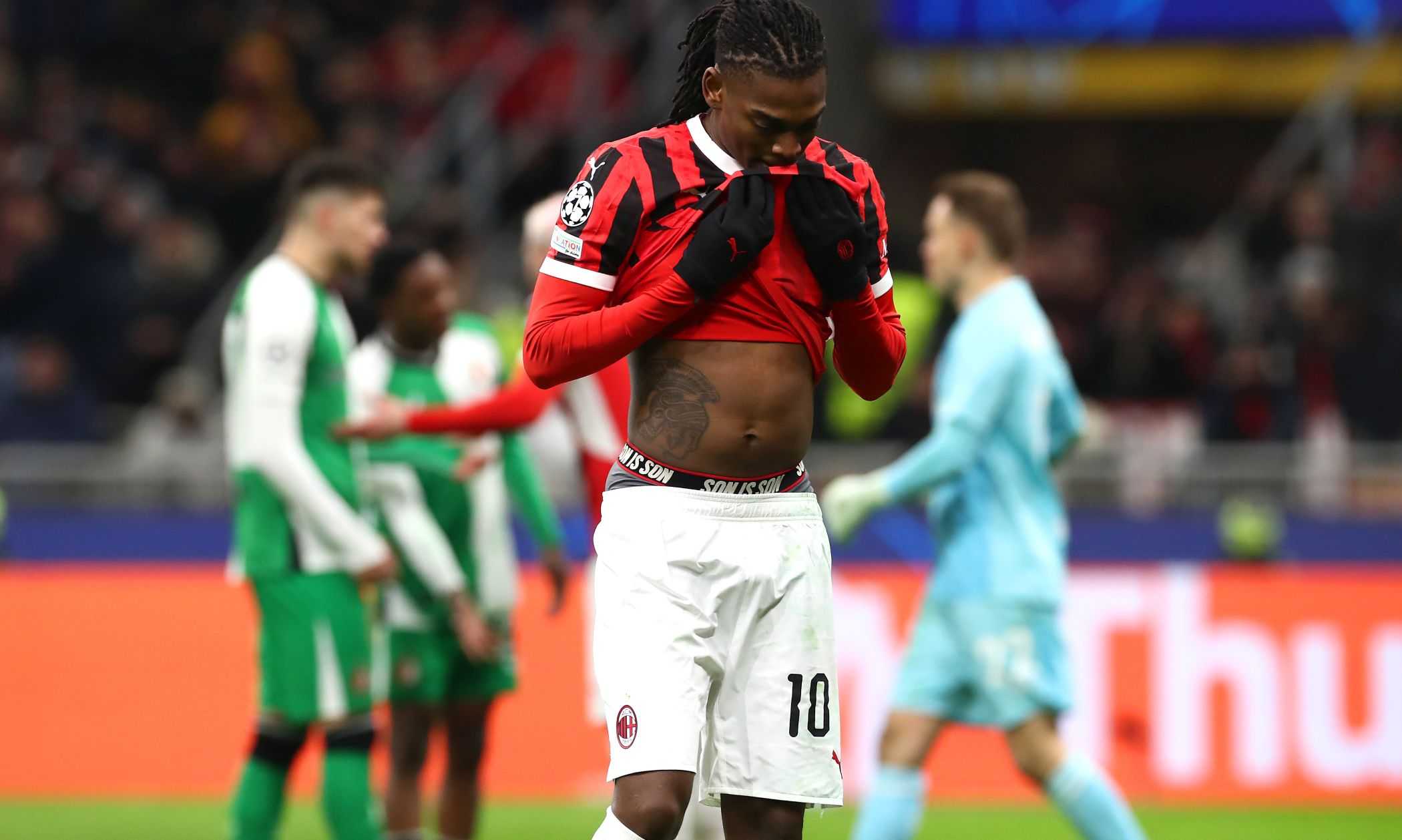 Pagelle Milan da Dailymilan.it pagelle milanfeyenoord rafael leao e joao felix spettatori non paganti tutti i voti