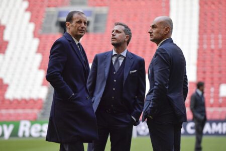 Calciomercato Milan Fabio Paratici Massimiliano Allegri