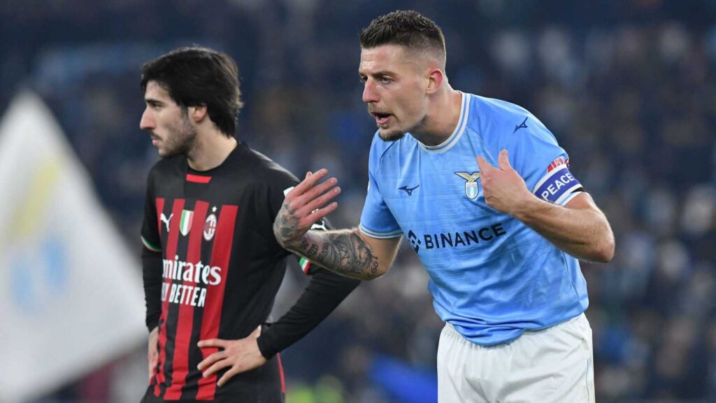 calciomercato milan allegri milinkovic-savic tonali