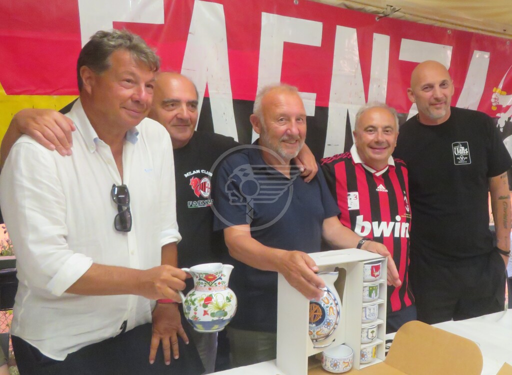 Milan, Sorpresa Zac con Christian Abbiati al Milan Club Faenza